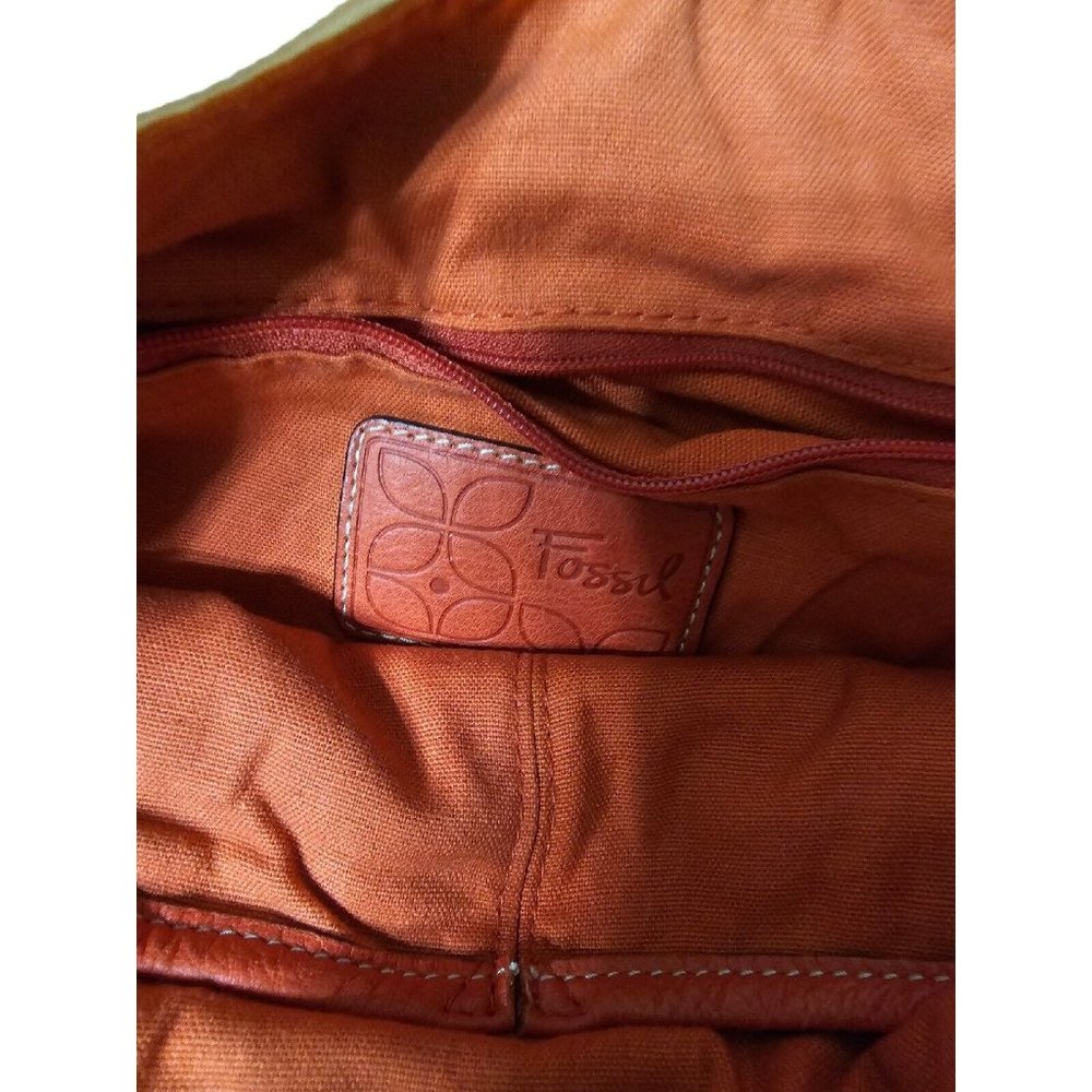 Fossil Multicolored Floral Pattern Canvas Shoulde… - image 4